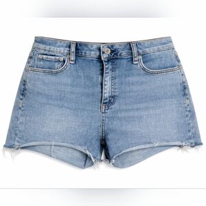Rag & Bone Low Rise Denim Wemen's Shorts Light Wash Frayed Hem Y2K Designer 29.